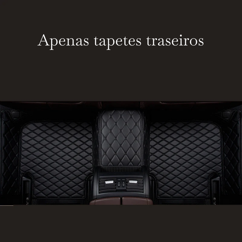 Kit de Tapetes Automotivos de Luxo e Conforto